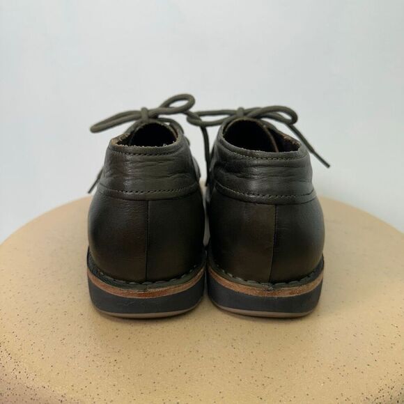 Cole Haan Men’s Oswego II Eye Olive Green Leather Lace Up Chukka Boot main image 6